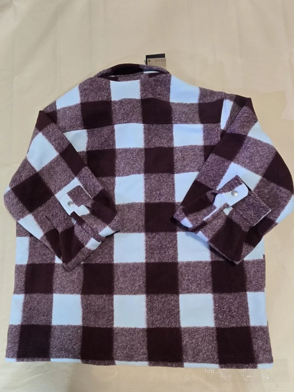 Nike SB Essential Skate Shirt Jacket Glacier Blue Burgundy HV1421-474 Men Size M